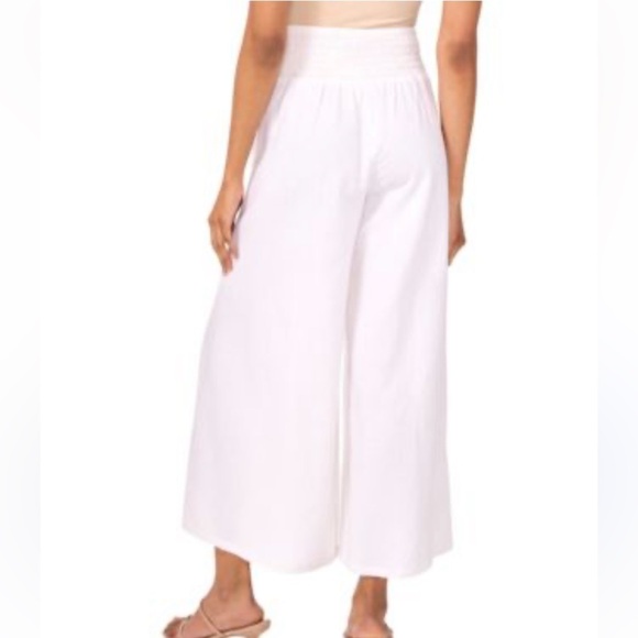 VINCE CAMUTO WHITE WIDE LEG PANT NEW WITH TAGS XL - Picture 1 of 9